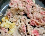 トマトピーマンすき焼き風作り方4写真