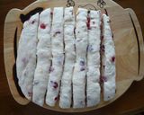 クランベリーとナッツのスティックぱん作り方4写真
