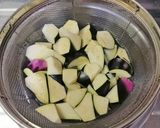 鶏ささみと揚げ茄子のアレ作り方2写真