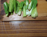 ヨウサマの減塩イカ＆青梗菜の搾菜味酢の物作り方5写真
