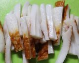 カレー粉が味噌♪夏野菜と焼ちくわの和え物作り方6写真