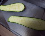 肉厚ズッキーニのピリ辛ステーキ作り方1写真