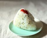 「しげき」でわさびご飯の梅干しおにぎり作り方4写真