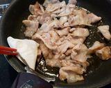 オニオンおろしの豚バラ丼作り方2写真