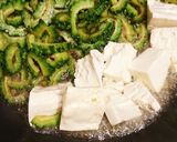 ゴーヤ餃子具チャンプルー作り方8写真