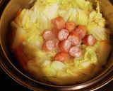 ポトフ的白菜とシャウエッセンコンソメ煮☆作り方3写真