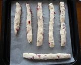 クランベリーとナッツのスティックぱん作り方5写真