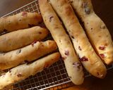 クランベリーとナッツのスティックぱん作り方6写真