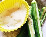 レンチンおくらのアンチョビマヨディップ作り方7写真
