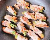 三度豆とにんじんの肉巻き作り方11写真