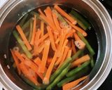 三度豆とにんじんの肉巻き作り方4写真