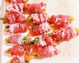 三度豆とにんじんの肉巻き作り方8写真