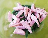 サラダチキンといんげんのごましゃぶ和え作り方3写真