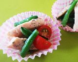 サラダチキンといんげんのごましゃぶ和え作り方5写真