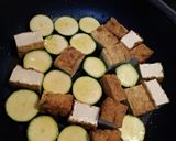 厚揚げとズッキーニの和風揚げ焼き作り方3写真
