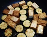 厚揚げとズッキーニの和風揚げ焼き作り方5写真