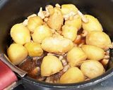 小芋鶏肉の炊いたん作り方8写真