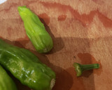 こんにゃくとししとうの茗荷煮浸し作り方1写真
