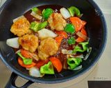 減塩 酢豚 薄切り肉&揚げ焼きで。作り方6写真
