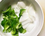 レンジ肉無チクワ豚キムチ味野菜炒め作り方6写真