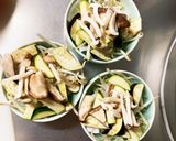 レンジ肉無チクワ豚キムチ味野菜炒め作り方10写真