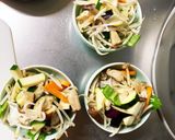 レンジ肉無チクワ豚キムチ味野菜炒め作り方11写真