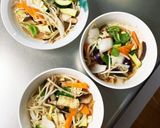 レンジ肉無チクワ豚キムチ味野菜炒め作り方13写真
