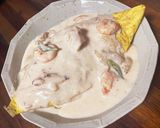 お店の味☆明太海鮮クリームオムライス作り方12写真