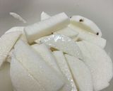 切って和えるだけ　長芋と梅肉の副菜作り方1写真