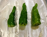 万願寺とうがらしのトースター焼き♪作り方1写真