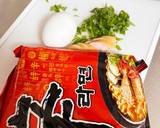 酔い飯！！大好き♡具材たっぷり辛ラーメン作り方5写真