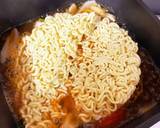 酔い飯！！大好き♡具材たっぷり辛ラーメン作り方6写真