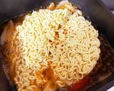 酔い飯！！大好き♡具材たっぷり辛ラーメン作り方6写真