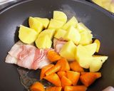 汁なし☆カレールーのじゃがいも炒め煮作り方2写真