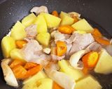 汁なし☆カレールーのじゃがいも炒め煮作り方3写真
