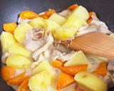 汁なし☆カレールーのじゃがいも炒め煮作り方4写真