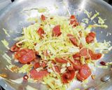 キャベツのペペロンチーノ作り方5写真