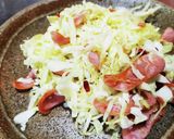 キャベツのペペロンチーノ作り方8写真
