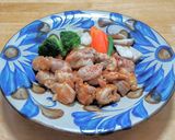 鶏もも肉のニンニク味噌バター醤油炒め作り方8写真