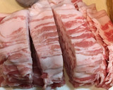 豚肉と厚揚げと茄子と舞茸の山椒トマト煮作り方1写真