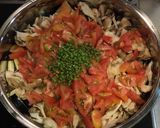 豚肉と厚揚げと茄子と舞茸の山椒トマト煮作り方5写真