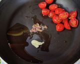 ヨウサマの減塩冷製トマトパスタ作り方1写真