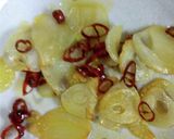 グルテンフリーのペペロンチーノ米粉パスタ作り方6写真