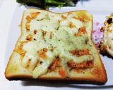 鮭チーズトースト作り方5写真