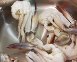 簡単☆渡り蟹の味噌汁作り方2写真