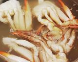 簡単☆渡り蟹の味噌汁作り方3写真