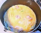 鶏もも肉とキャベツの豆乳塩ラーメン作り方6写真