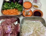 ナス・ピーマン・ミニトマト・夏野菜カレー作り方4写真