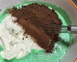 レアチョコミントケーキ(ボトム無)作り方14写真