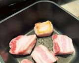 炊飯器☆豚バラブロックと大根のトロトロ煮作り方1写真